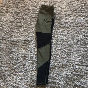 Olive green leggings